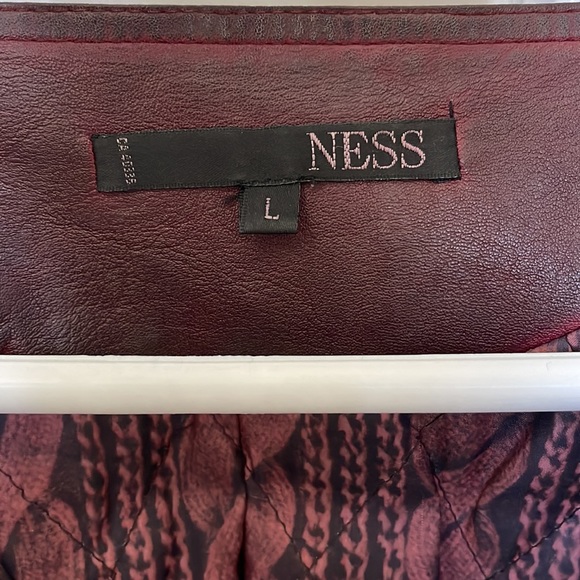 Ness vegan leather moto jacket - Picture 4 of 4